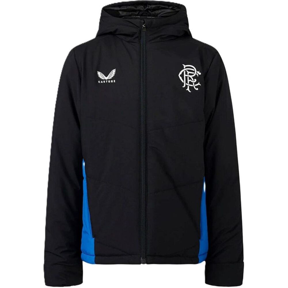 Castore Womens/Ladies Rangers FC Padded Jacket / Peacoat Navy